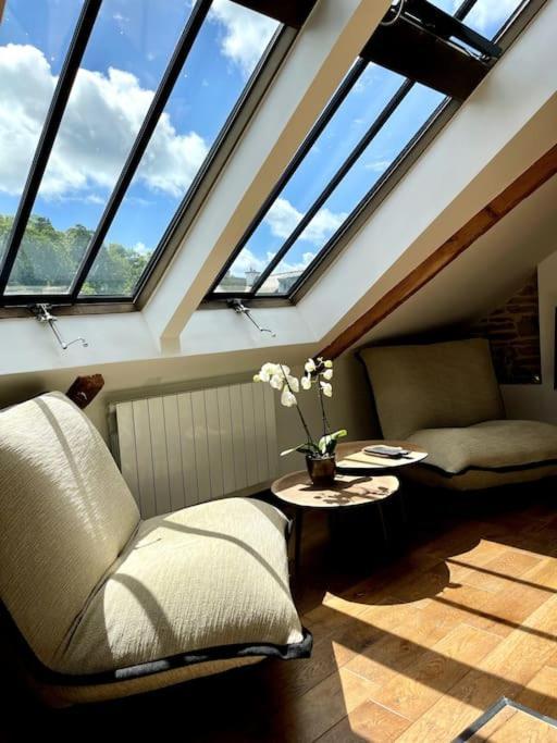 Loft A Pont-Aven, Vue Panoramique Sur L'Aven Apartment Ngoại thất bức ảnh